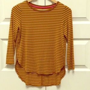 5 for 25 Orange and white striped shirt